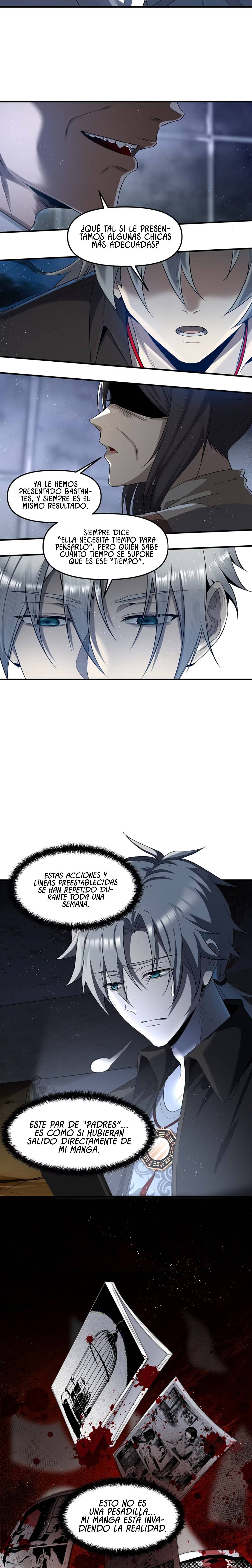 El personaje yandere que dibujé Capitulo 1 página 9