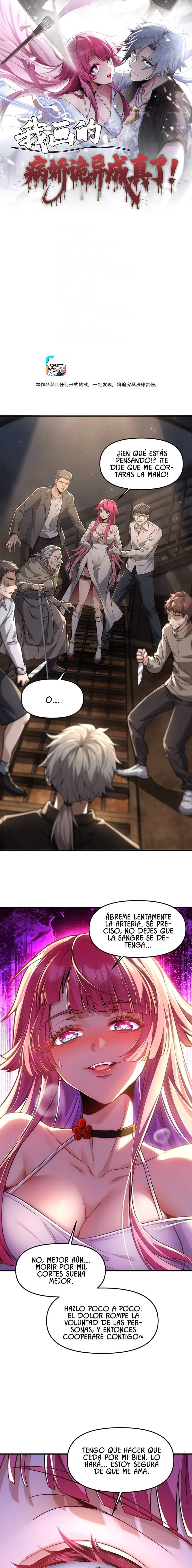 El personaje yandere que dibujé Capitulo 10 página 2