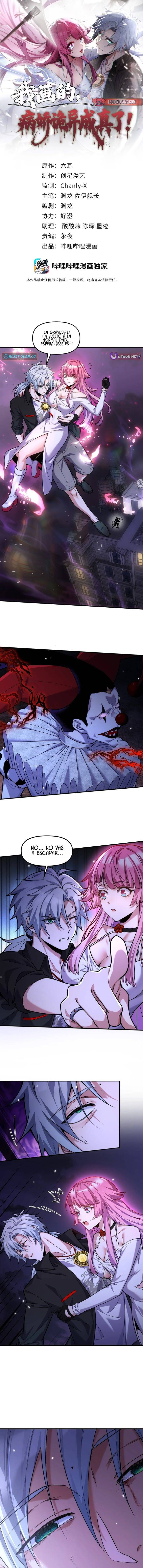 El personaje yandere que dibujé Capitulo 12 página 2