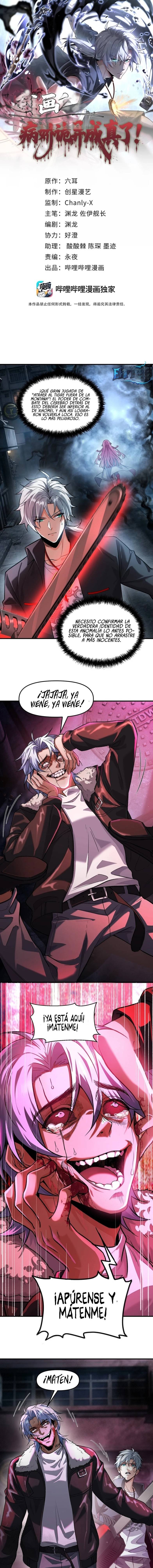 El personaje yandere que dibujé Capitulo 18 página 2