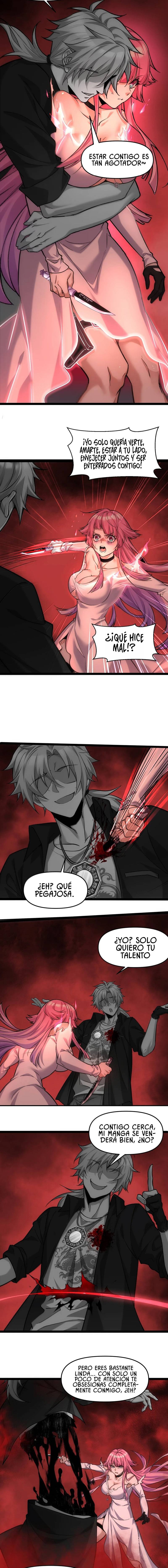 El personaje yandere que dibujé Capitulo 19 página 8