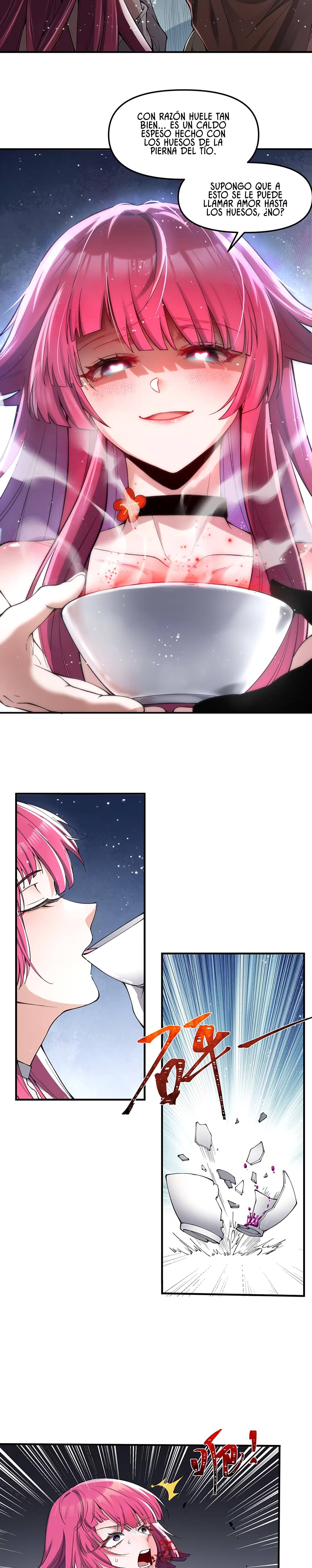 El personaje yandere que dibujé Capitulo 2 página 17