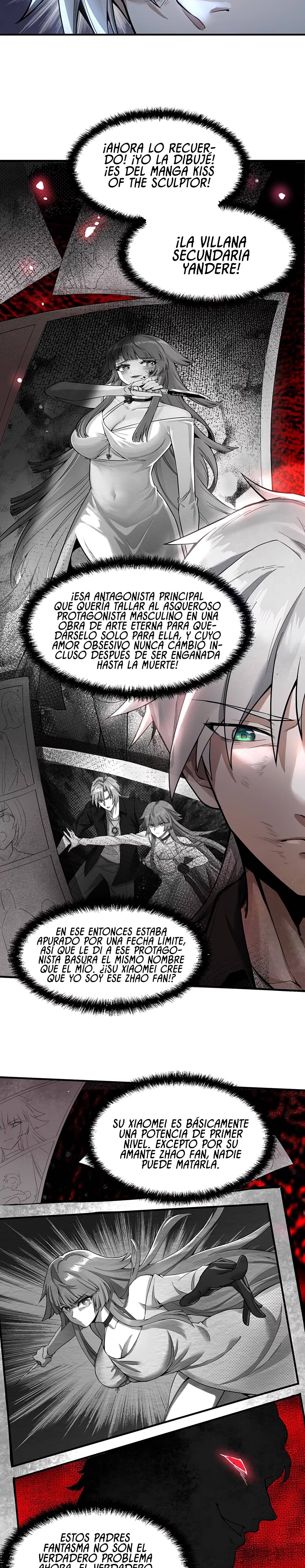 El personaje yandere que dibujé Capitulo 2 página 9
