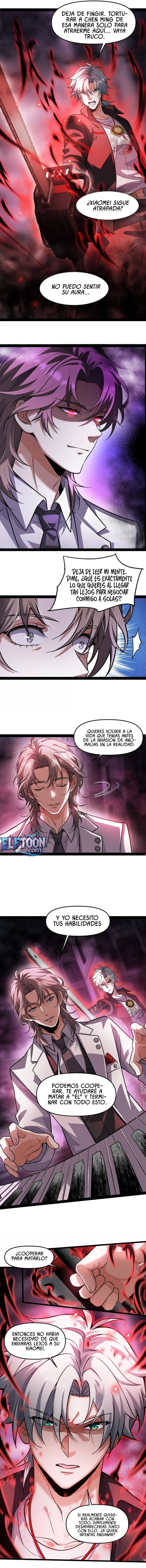 El personaje yandere que dibujé Capitulo 20 página 3