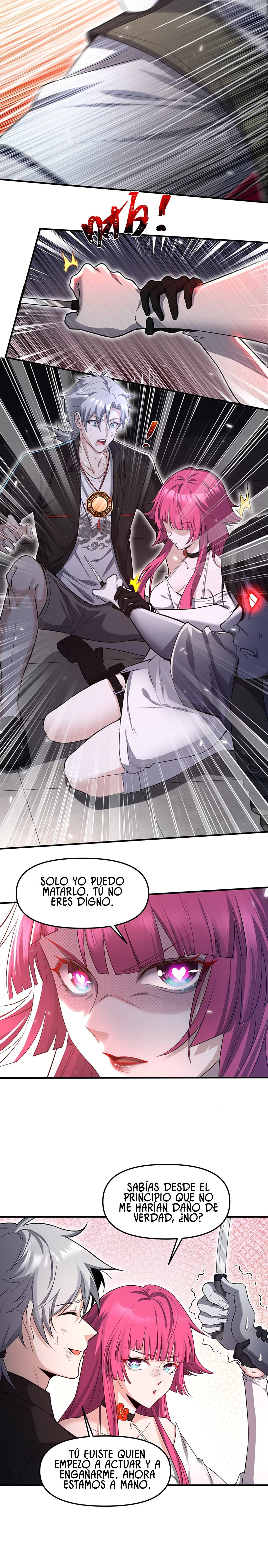 El personaje yandere que dibujé Capitulo 3 página 10
