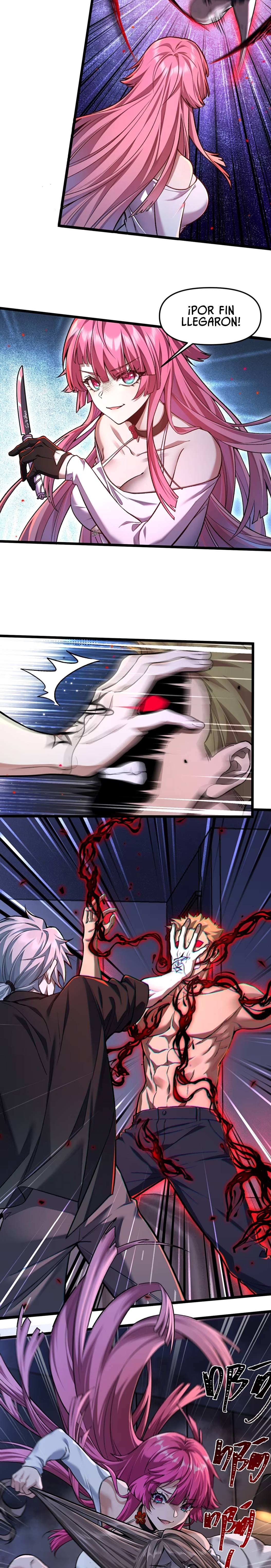 El personaje yandere que dibujé Capitulo 7 página 9