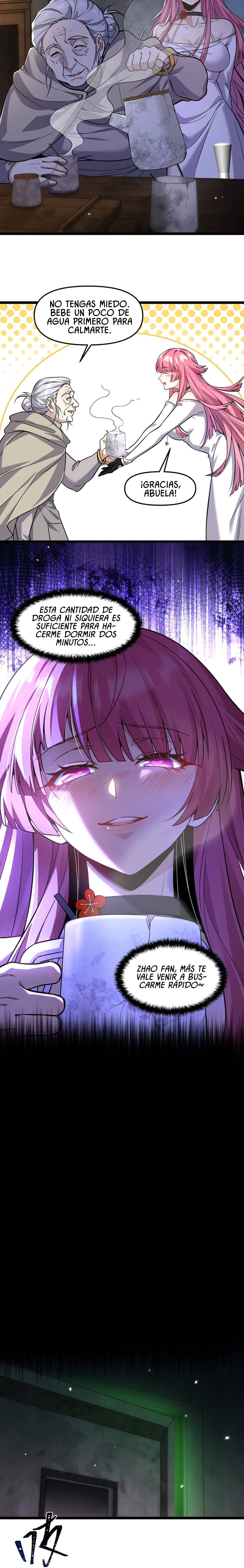 El personaje yandere que dibujé Capitulo 8 página 11