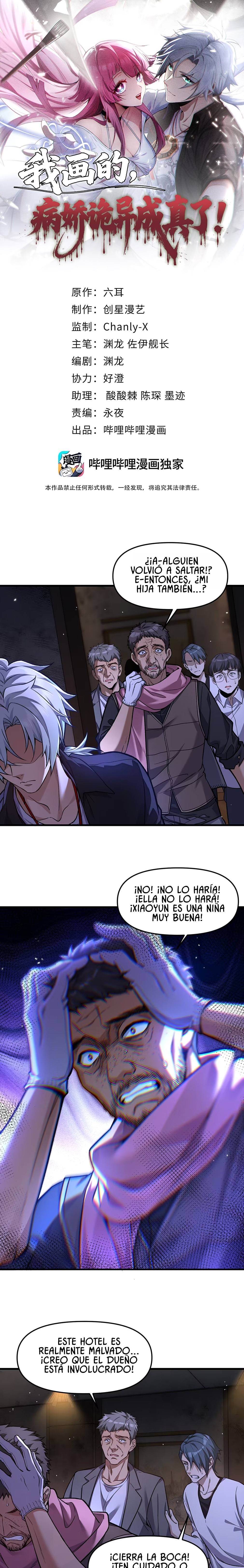 El personaje yandere que dibujé Capitulo 8 página 2