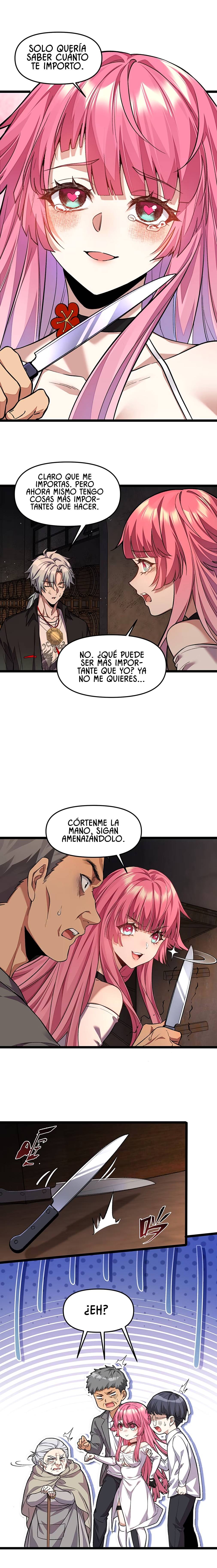 El personaje yandere que dibujé Capitulo 9 página 18