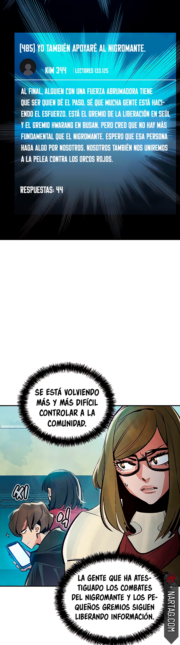 Nigromante en Solitario Capitulo 75 página 36
