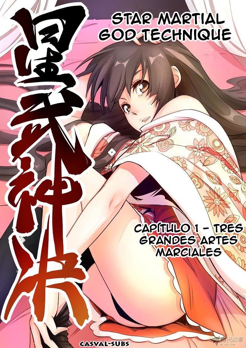Star Martial God Technique Capitulo 1: Tres Grandes Artes Marciales página 2