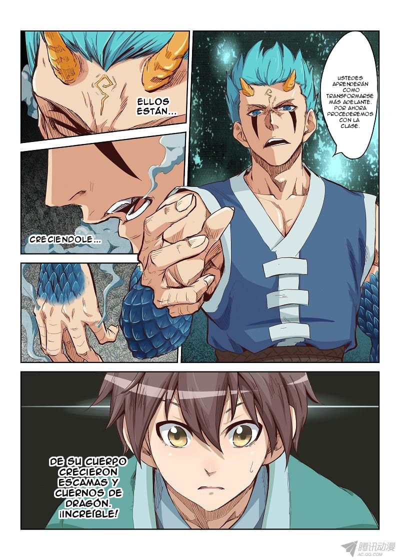 Star Martial God Technique Capitulo 1: Tres Grandes Artes Marciales página 5