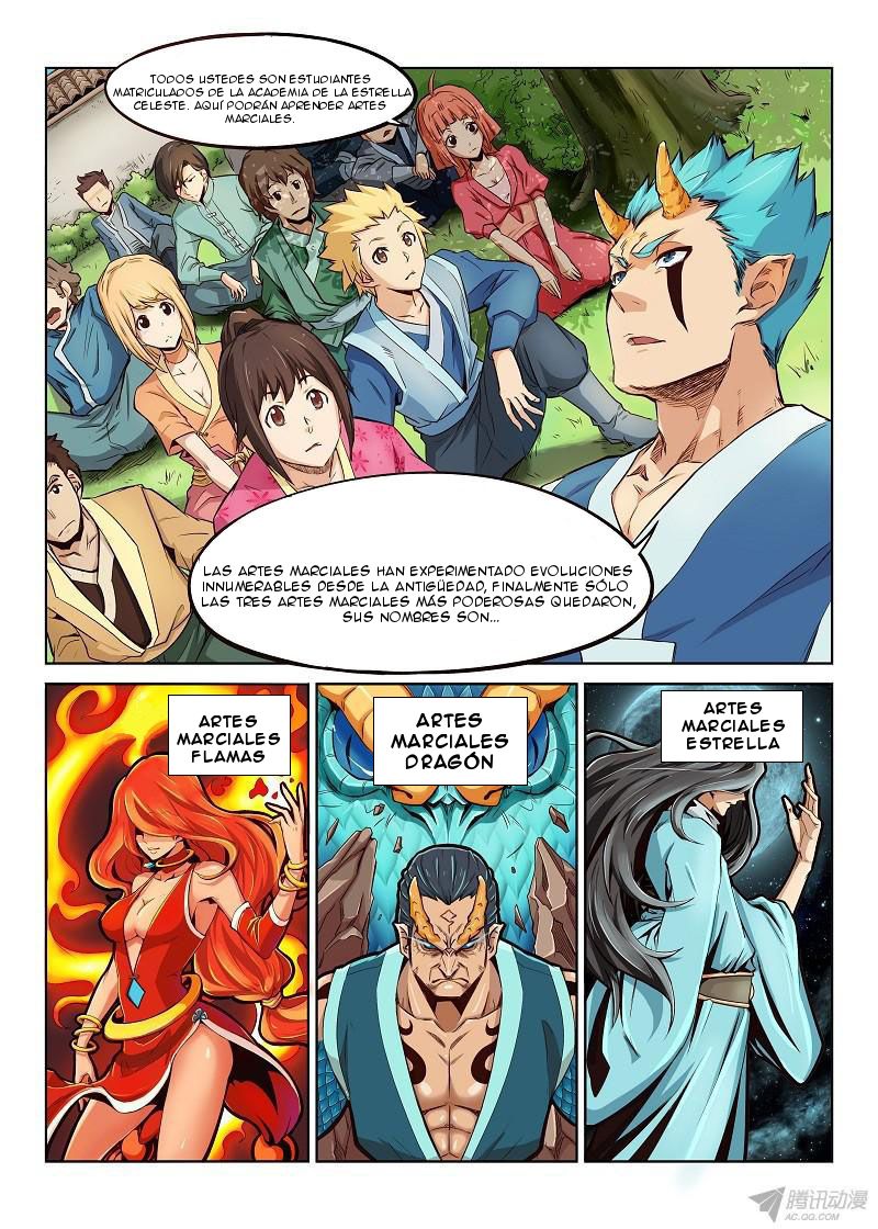Star Martial God Technique Capitulo 1: Tres Grandes Artes Marciales página 6