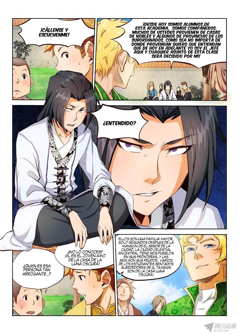 Star Martial God Technique Capitulo 2: Tres Grandes Artes Marciales (2) página 7