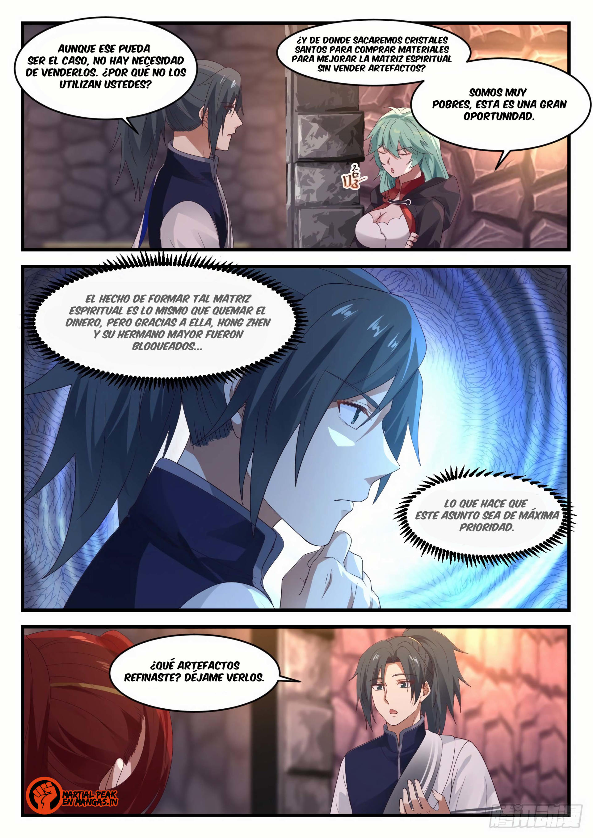 Martial Peak Capitulo 1046 página 4