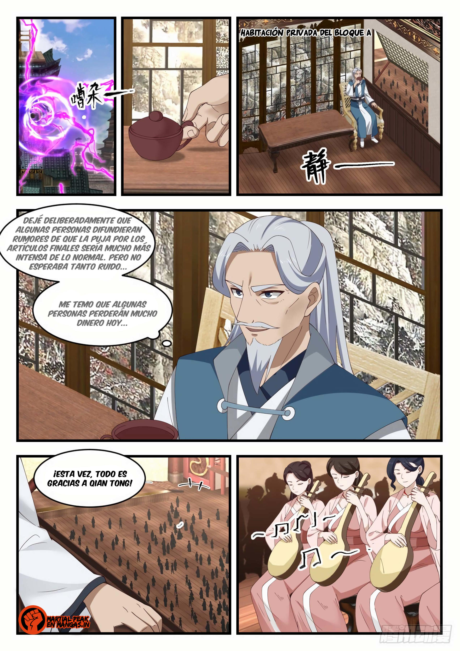 Martial Peak Capitulo 1052 página 3
