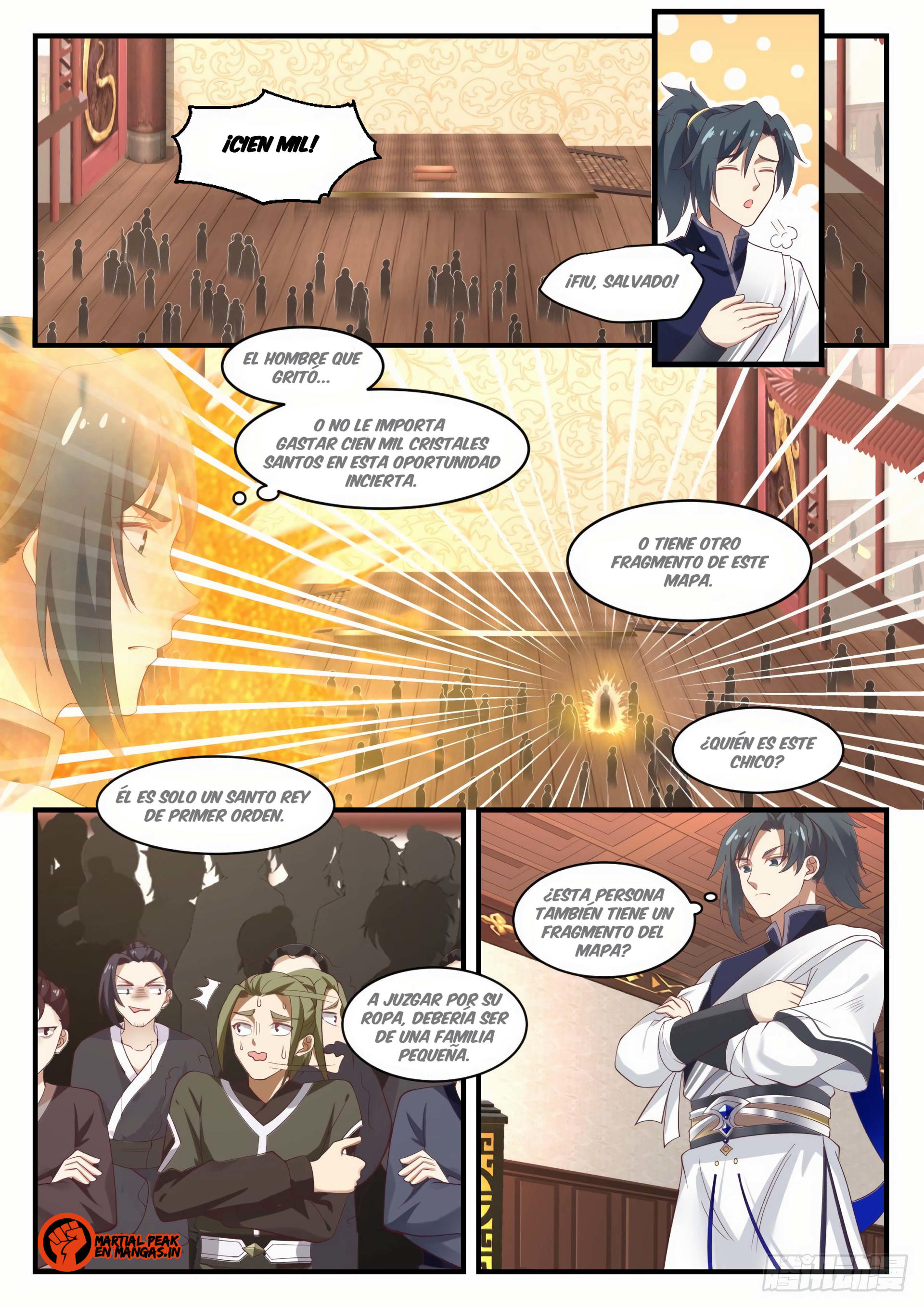 Martial Peak Capitulo 1053 página 8