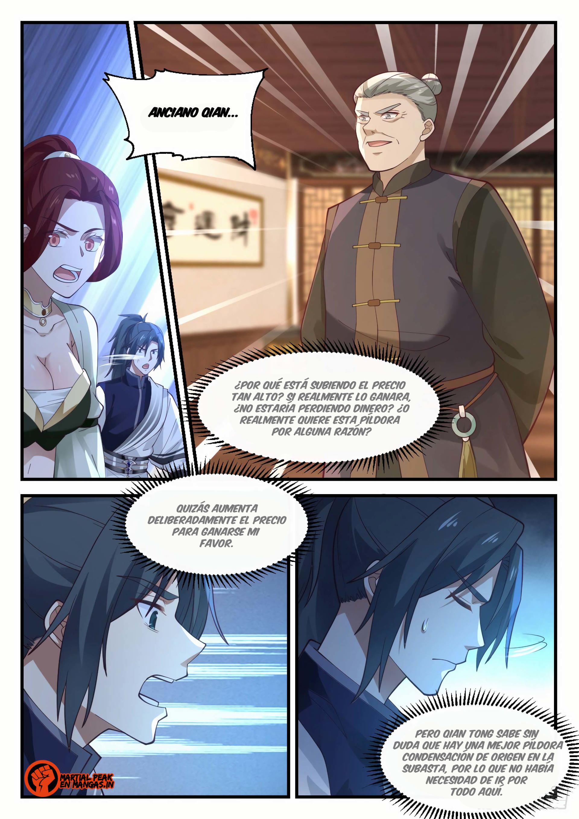 Martial Peak Capitulo 1054 página 12