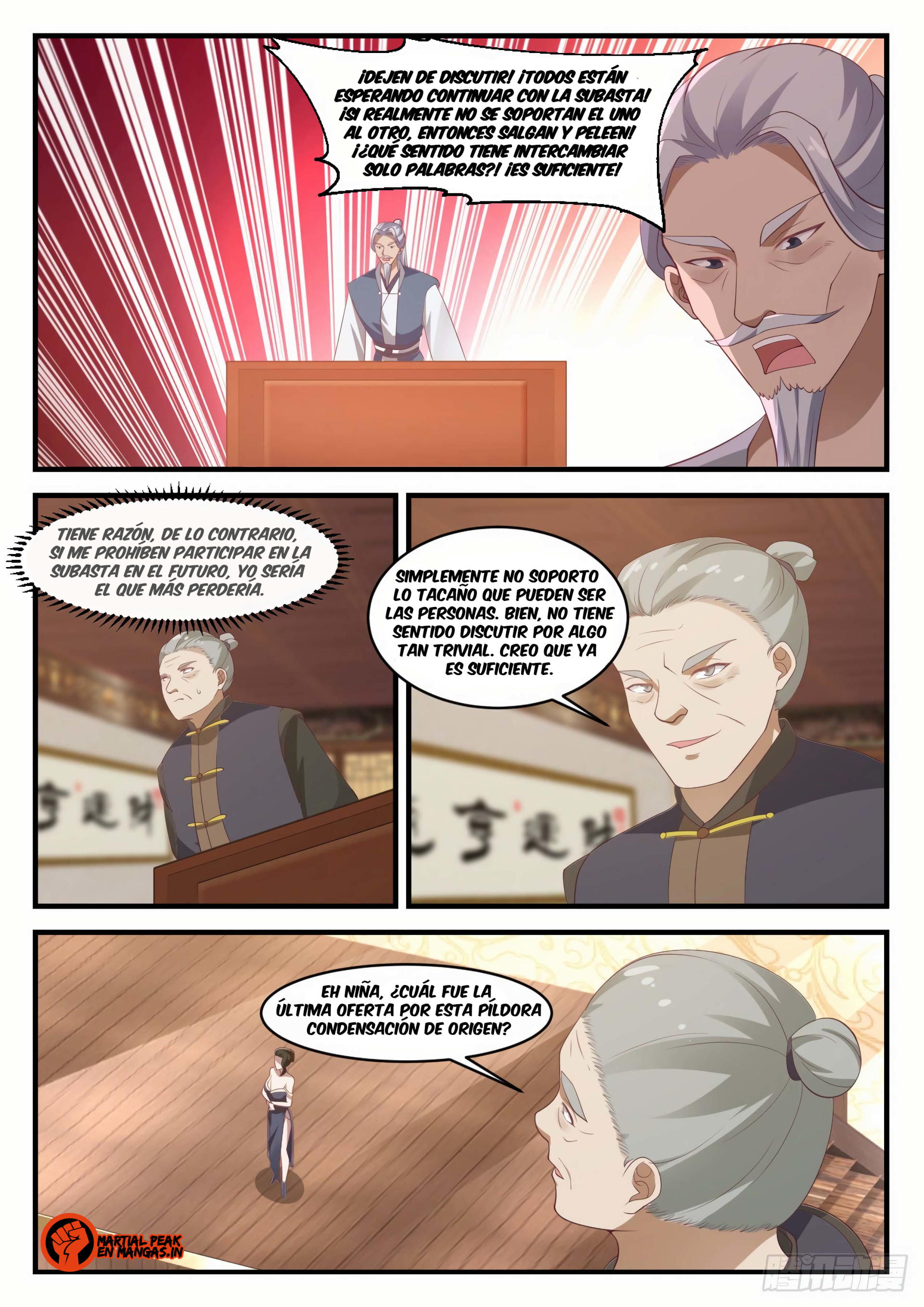 Martial Peak Capitulo 1055 página 12