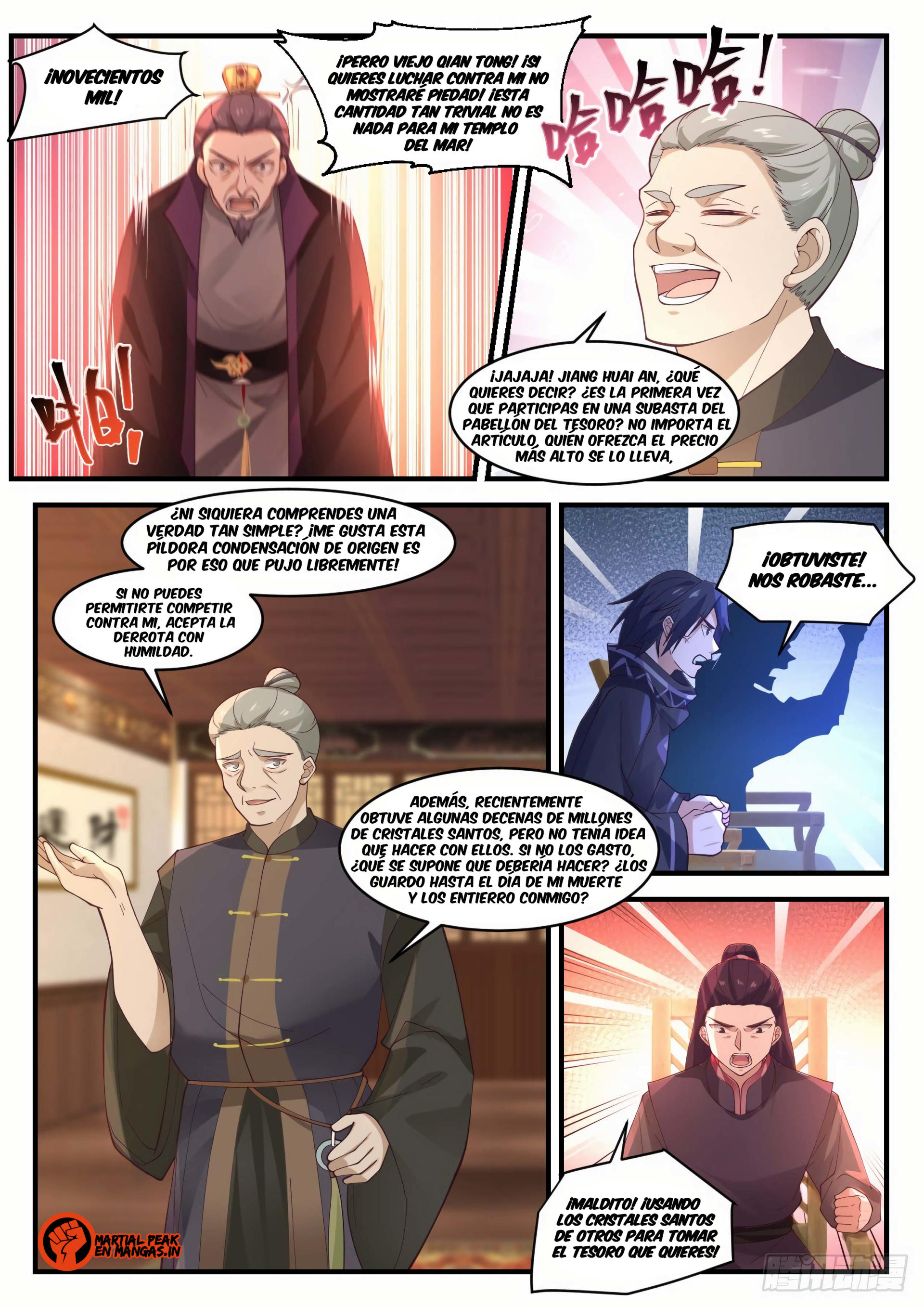 Martial Peak Capitulo 1055 página 5