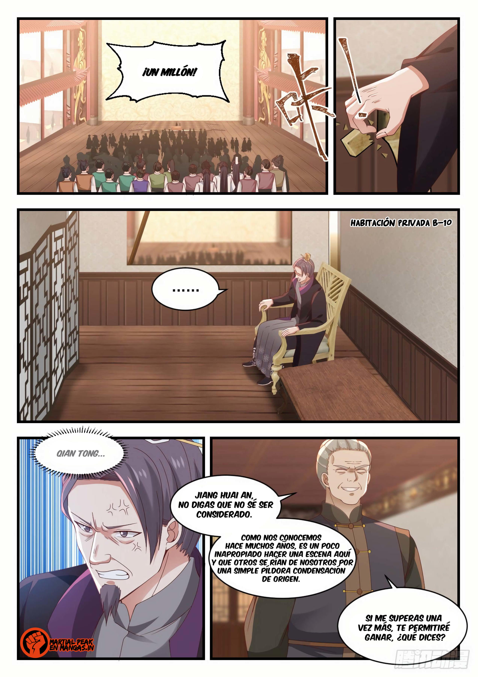 Martial Peak Capitulo 1056 página 2