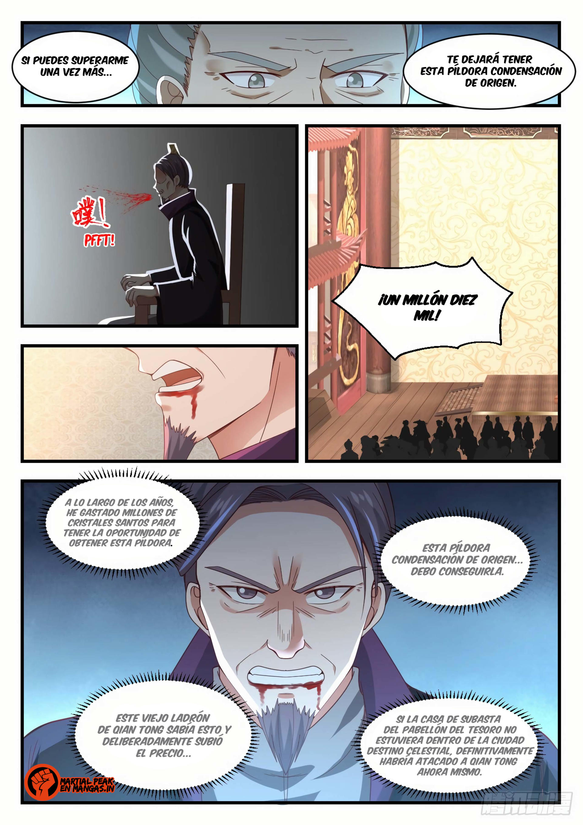 Martial Peak Capitulo 1056 página 3