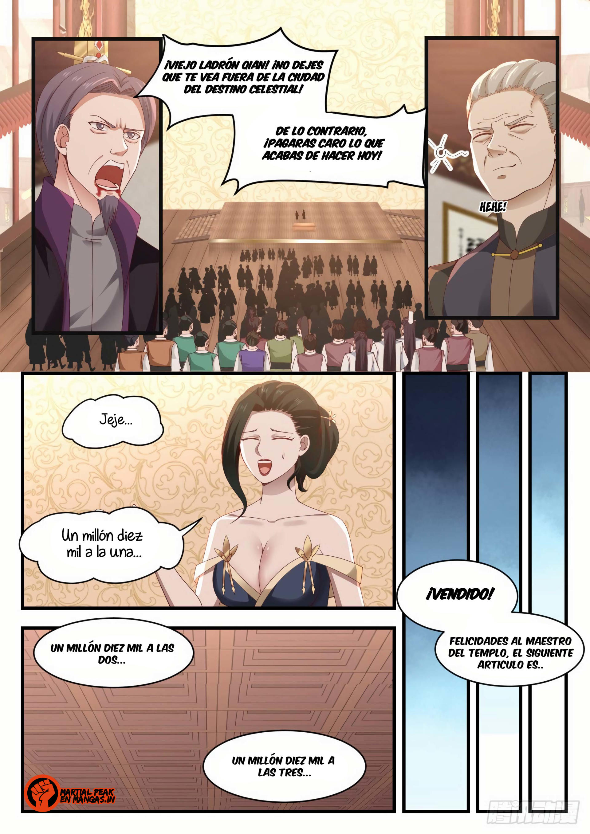 Martial Peak Capitulo 1056 página 4