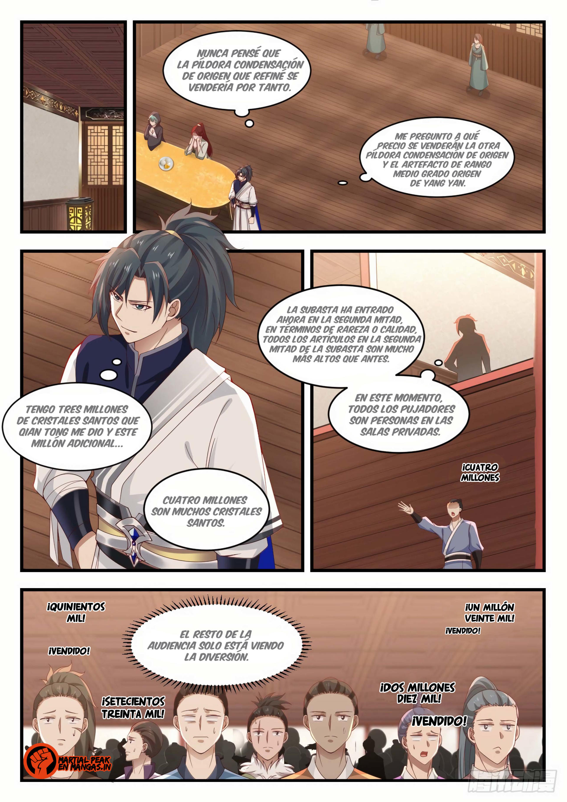 Martial Peak Capitulo 1056 página 5