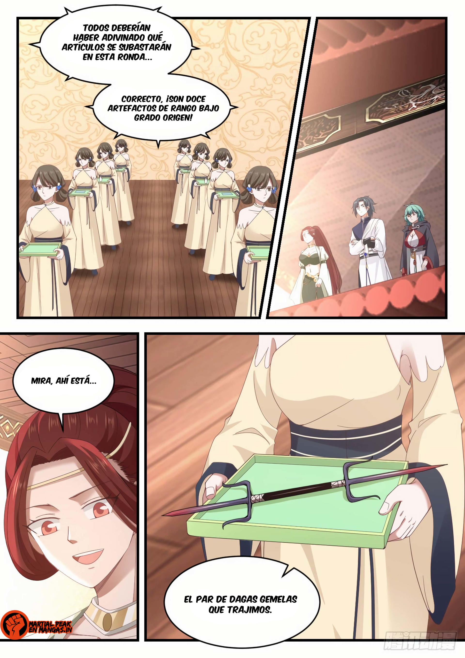 Martial Peak Capitulo 1057 página 4