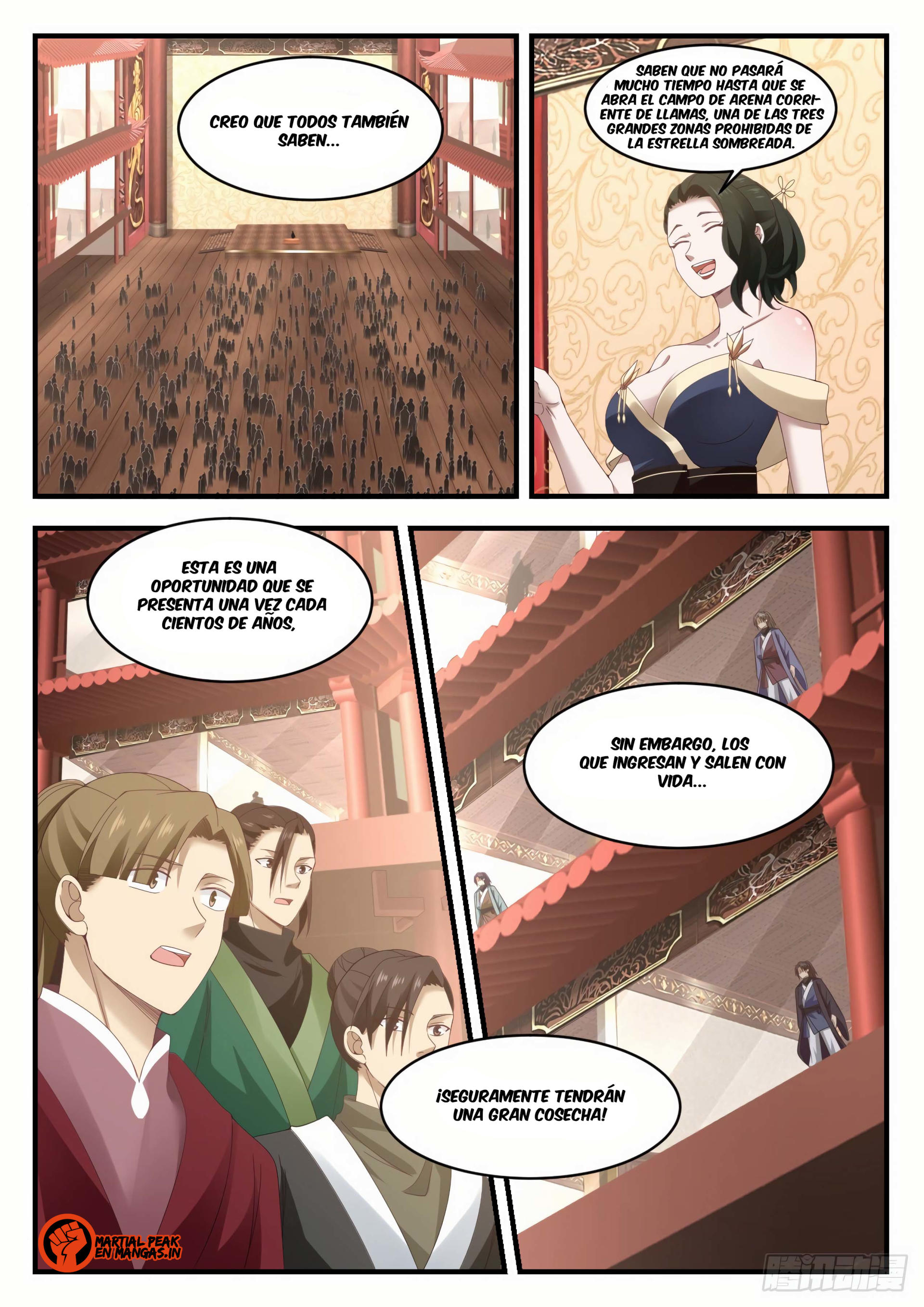 Martial Peak Capitulo 1057 página 5