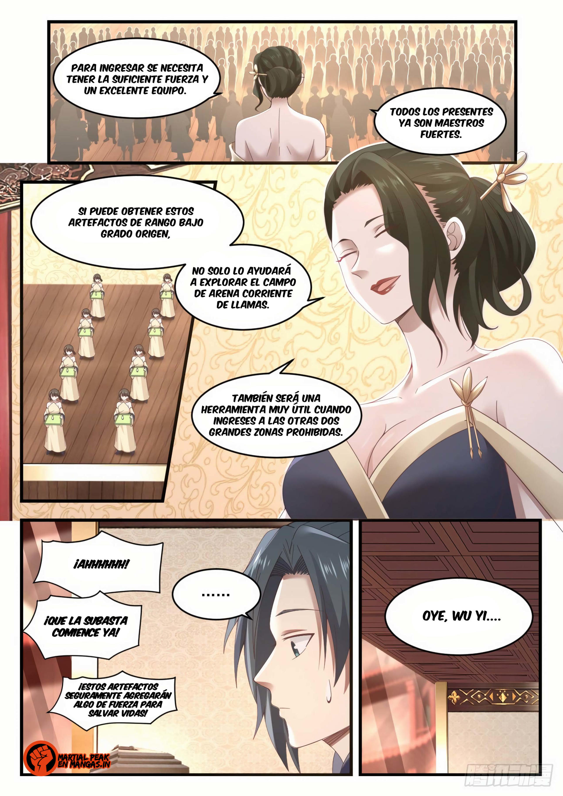 Martial Peak Capitulo 1057 página 6