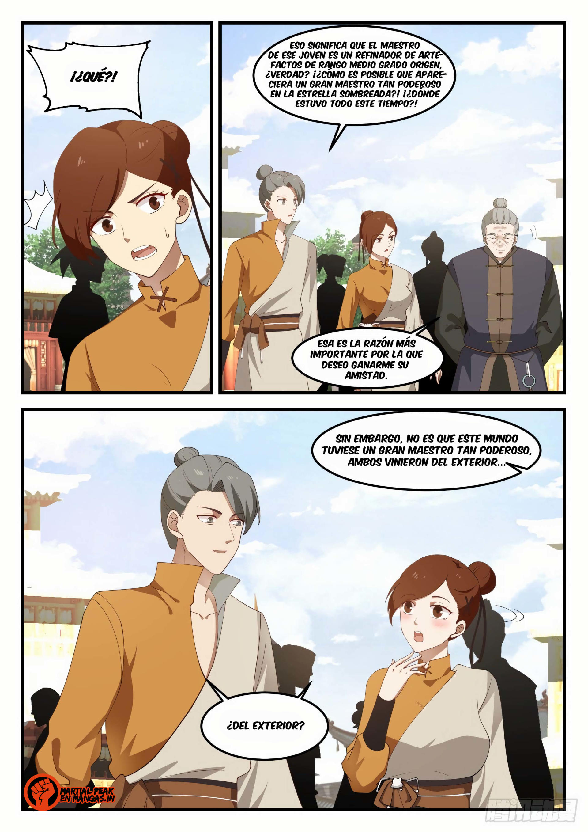 Martial Peak Capitulo 1065 página 10