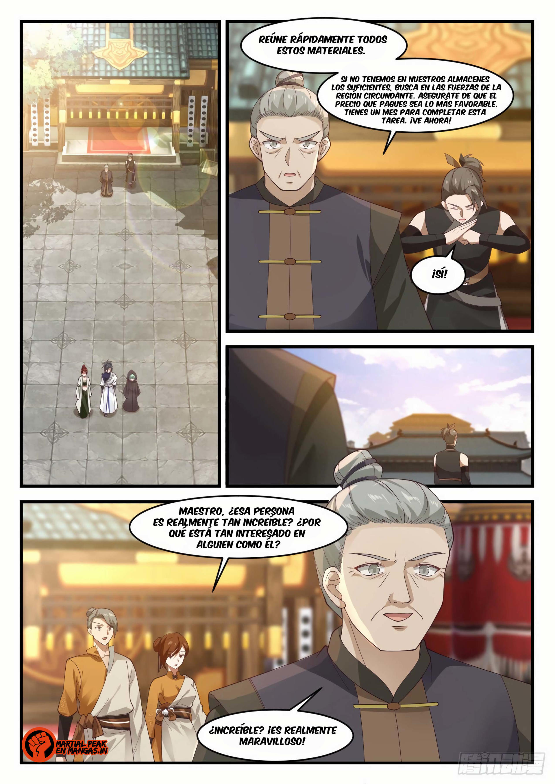 Martial Peak Capitulo 1065 página 6