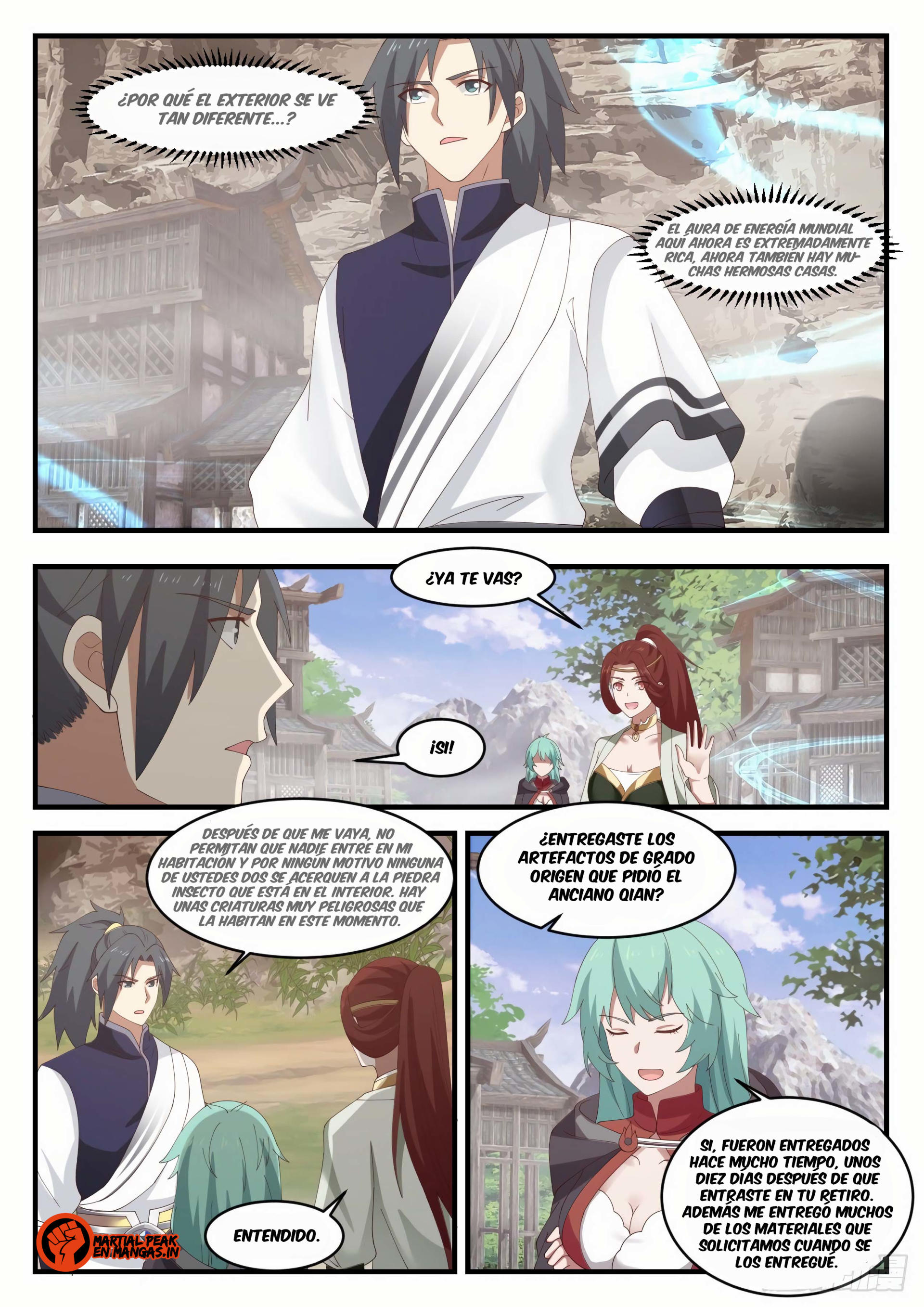 Martial Peak Capitulo 1066 página 12