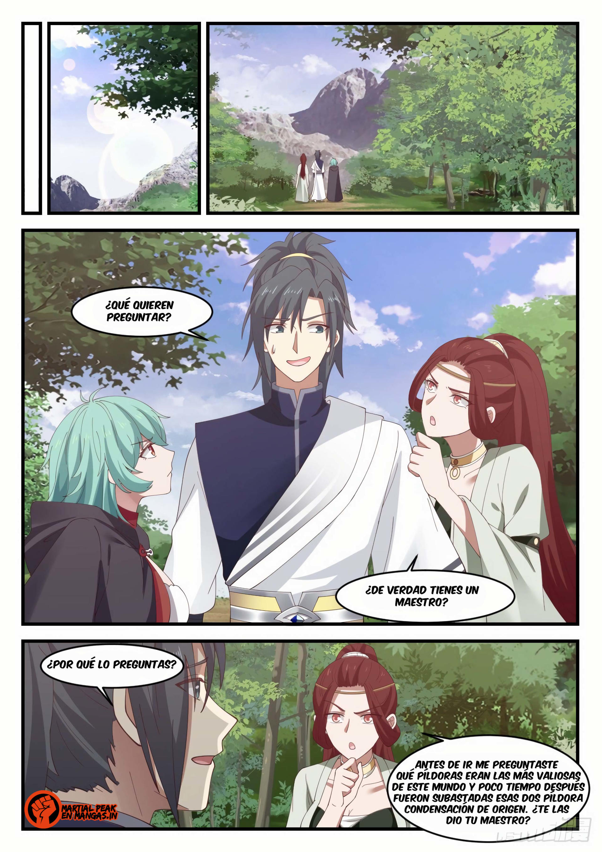 Martial Peak Capitulo 1066 página 3