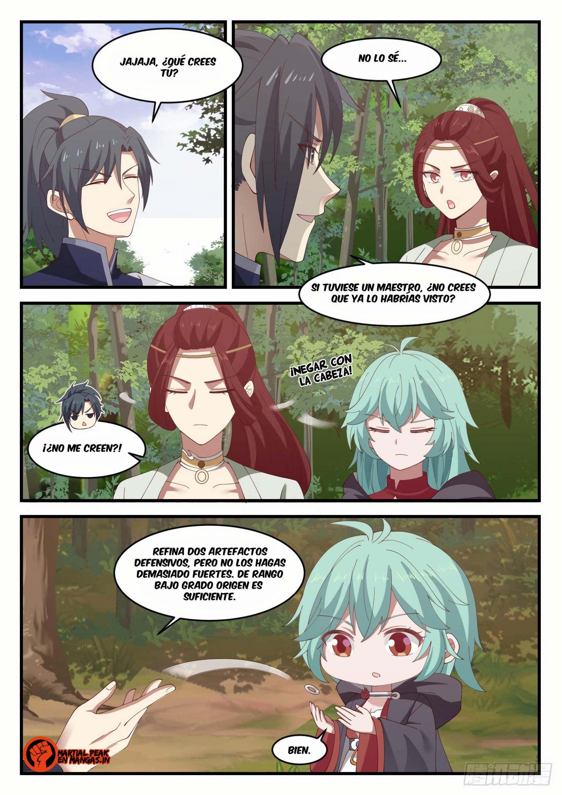 Martial Peak Capitulo 1066 página 4