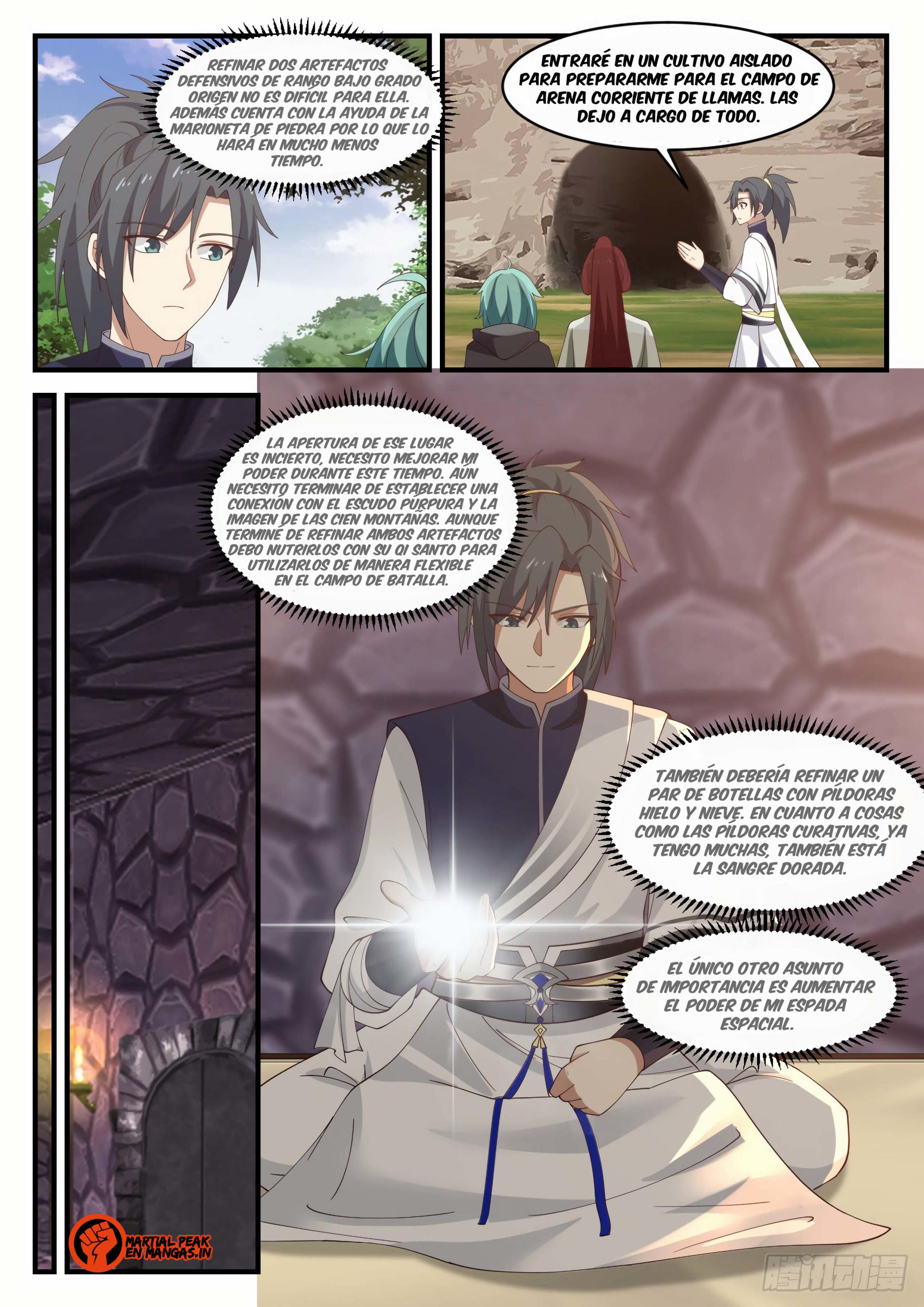 Martial Peak Capitulo 1066 página 5