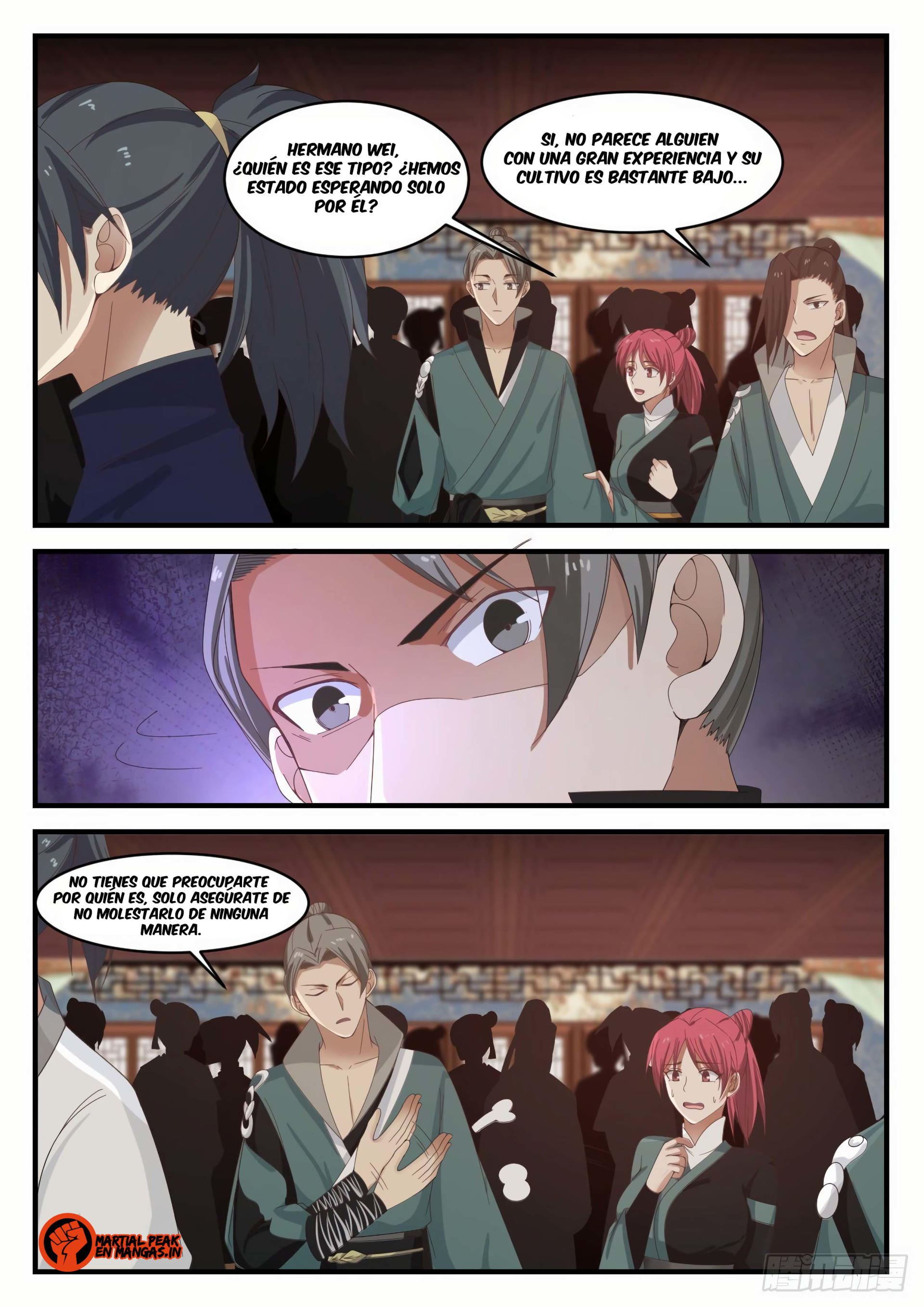 Martial Peak Capitulo 1067 página 4