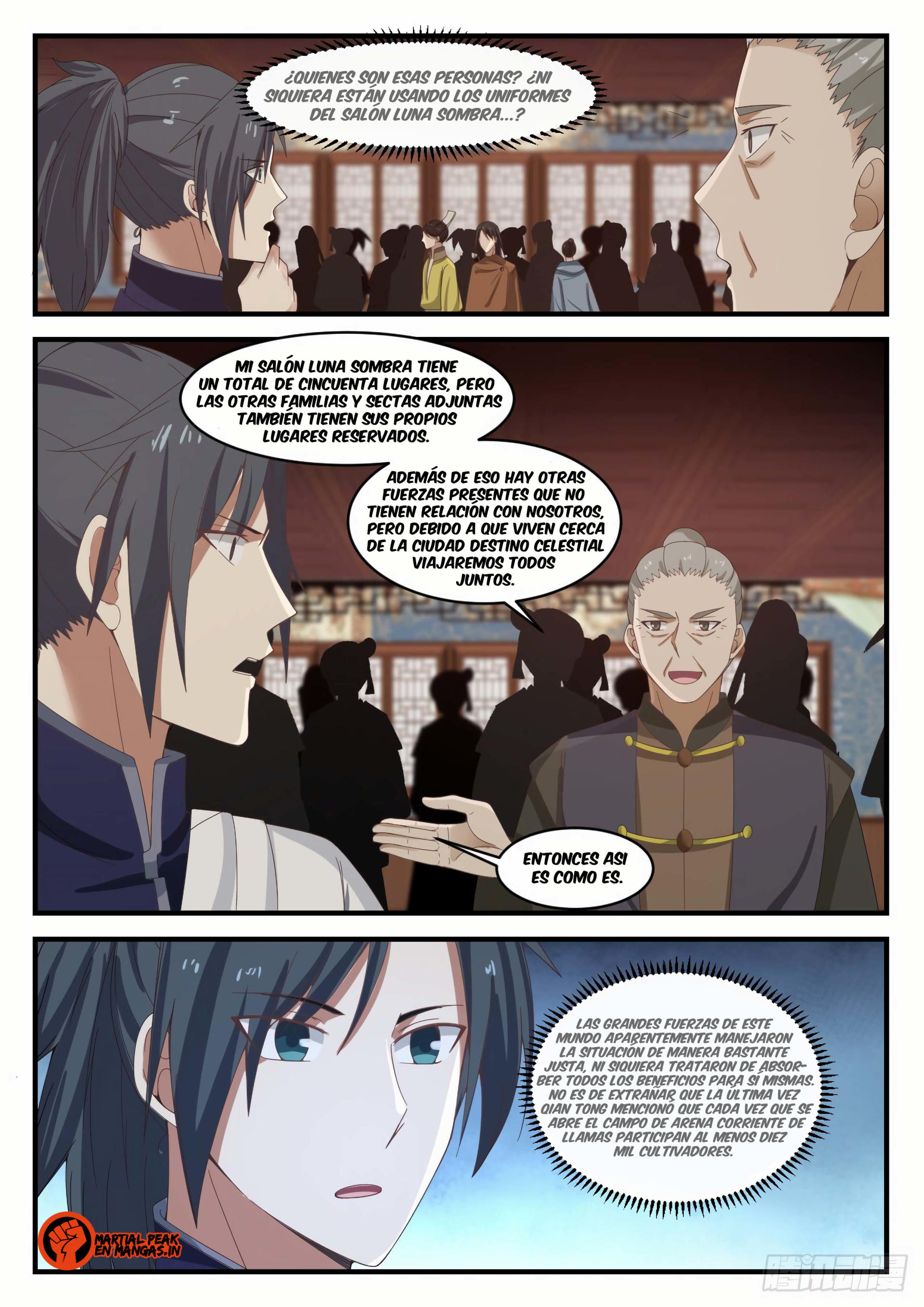 Martial Peak Capitulo 1067 página 5