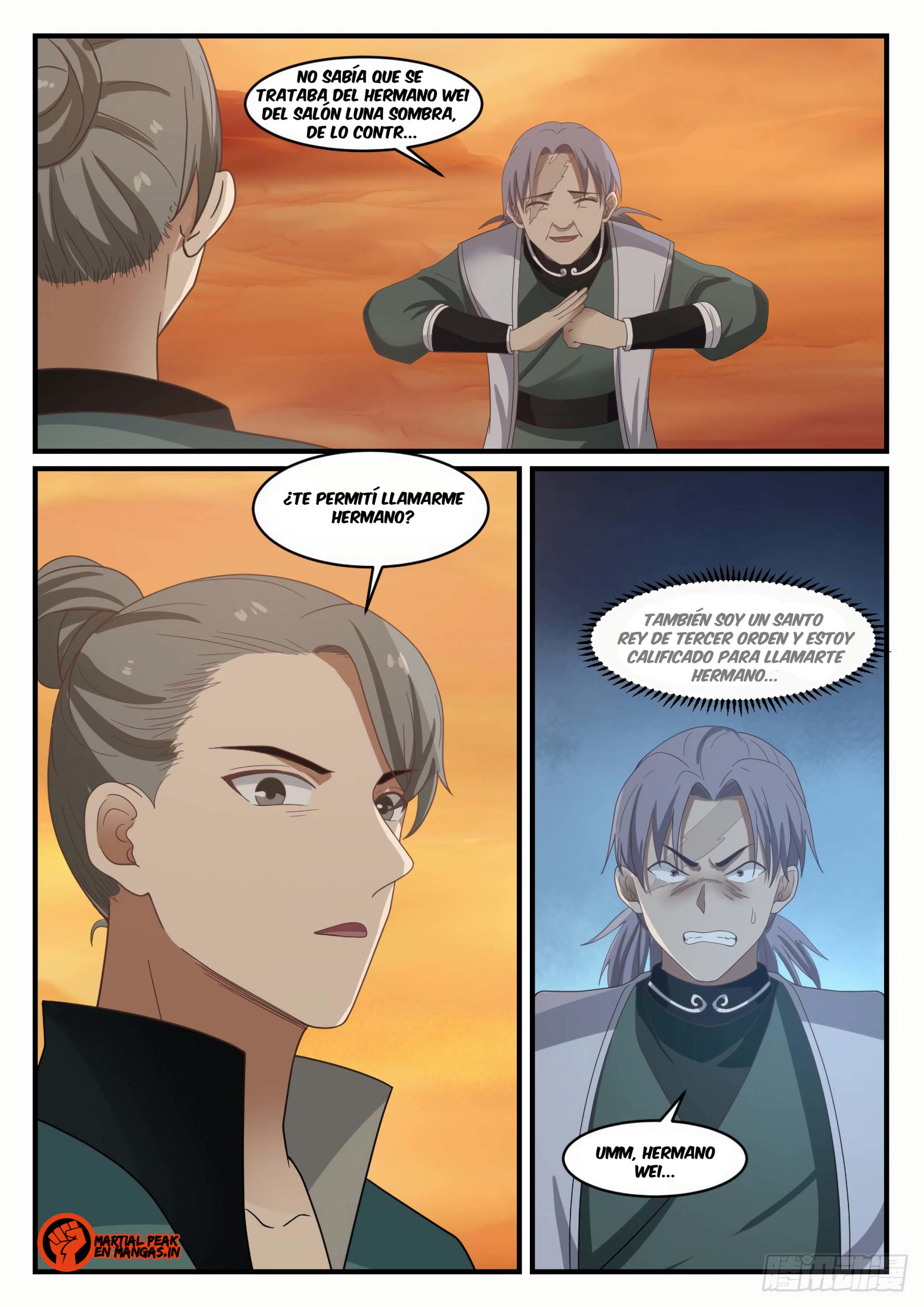 Martial Peak Capitulo 1071 página 2