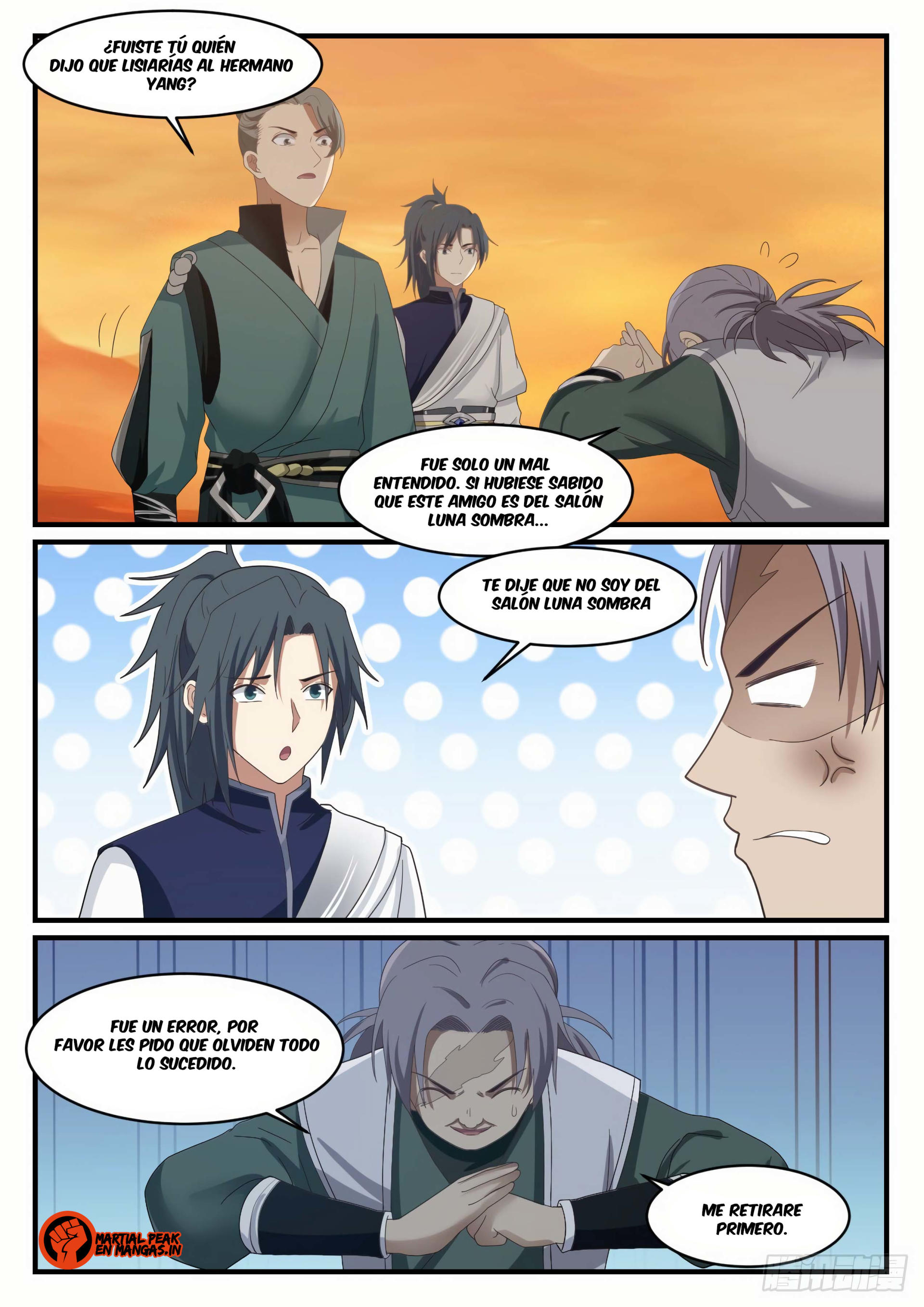 Martial Peak Capitulo 1071 página 3