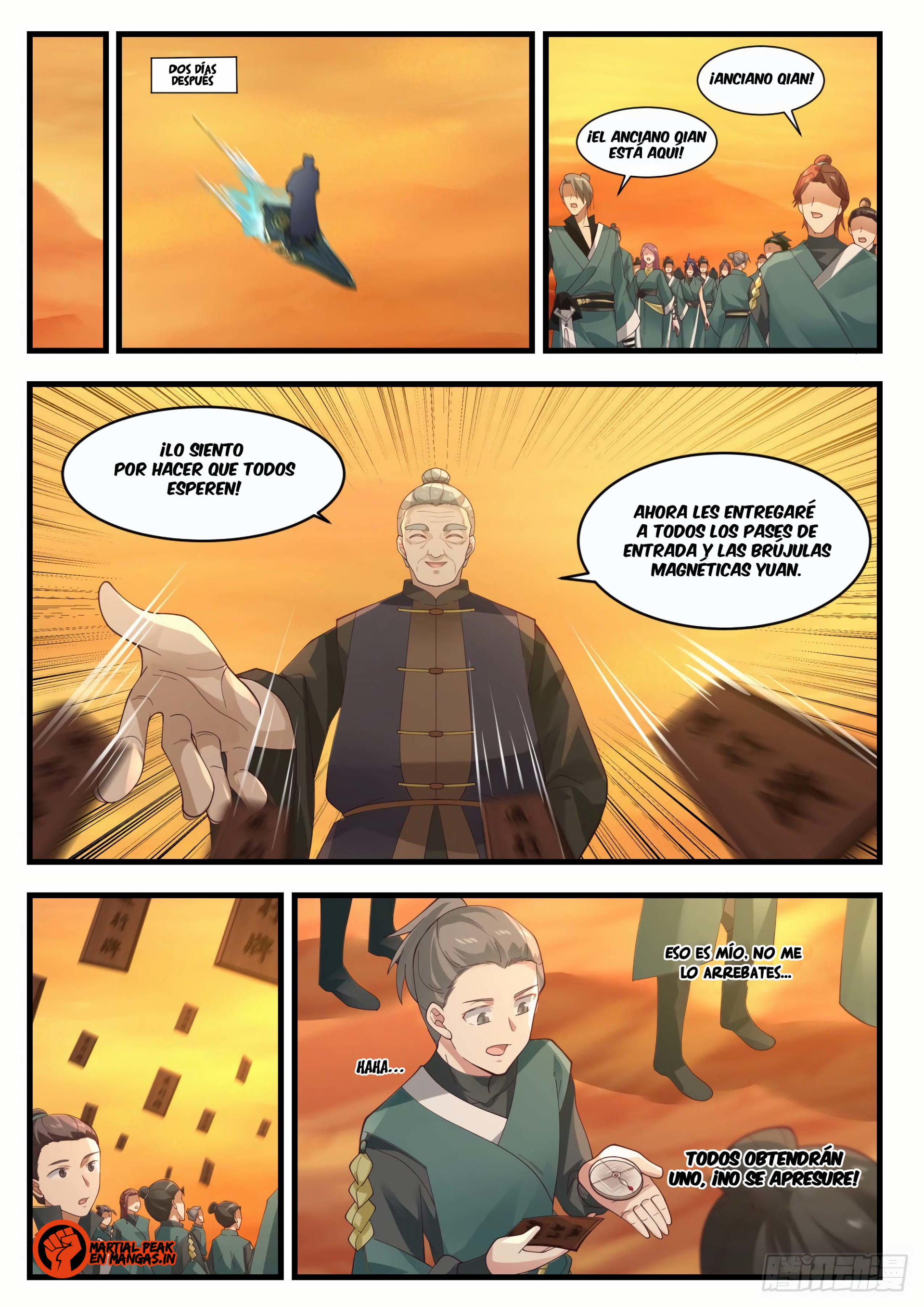 Martial Peak Capitulo 1073 página 11