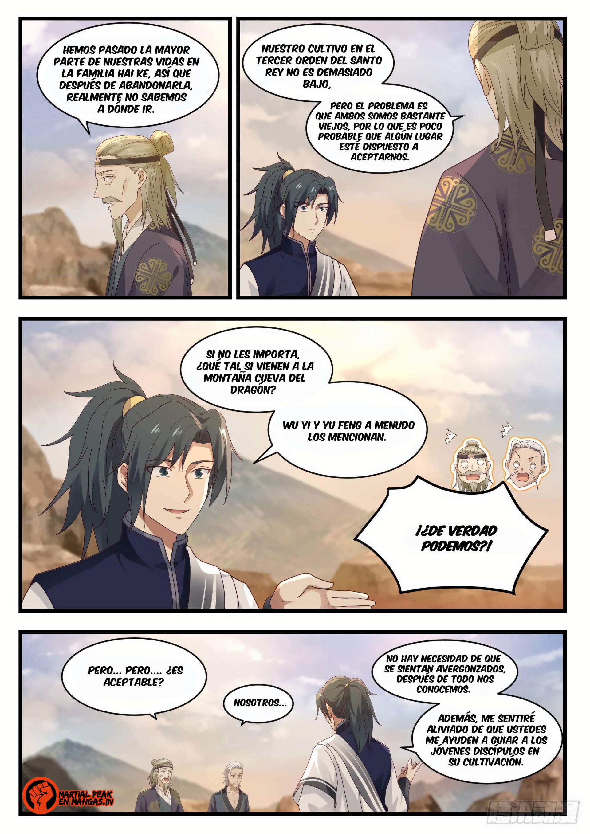 Martial Peak Capitulo 1073 página 4