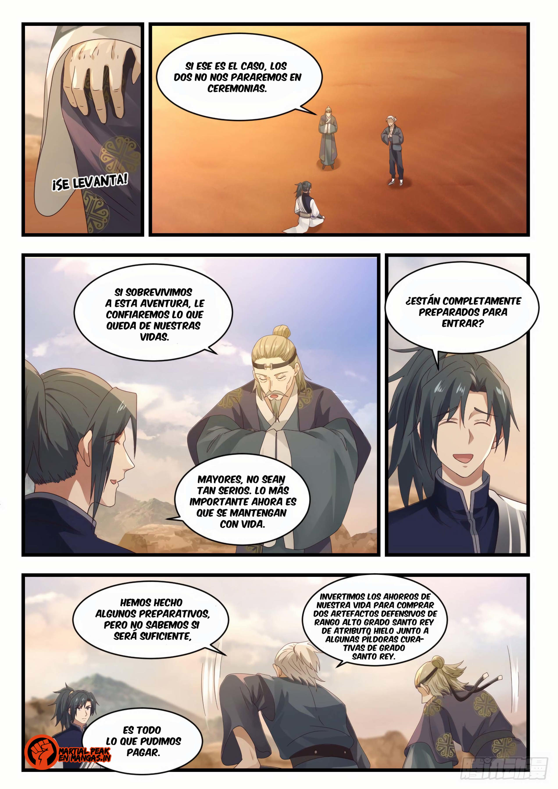 Martial Peak Capitulo 1073 página 5