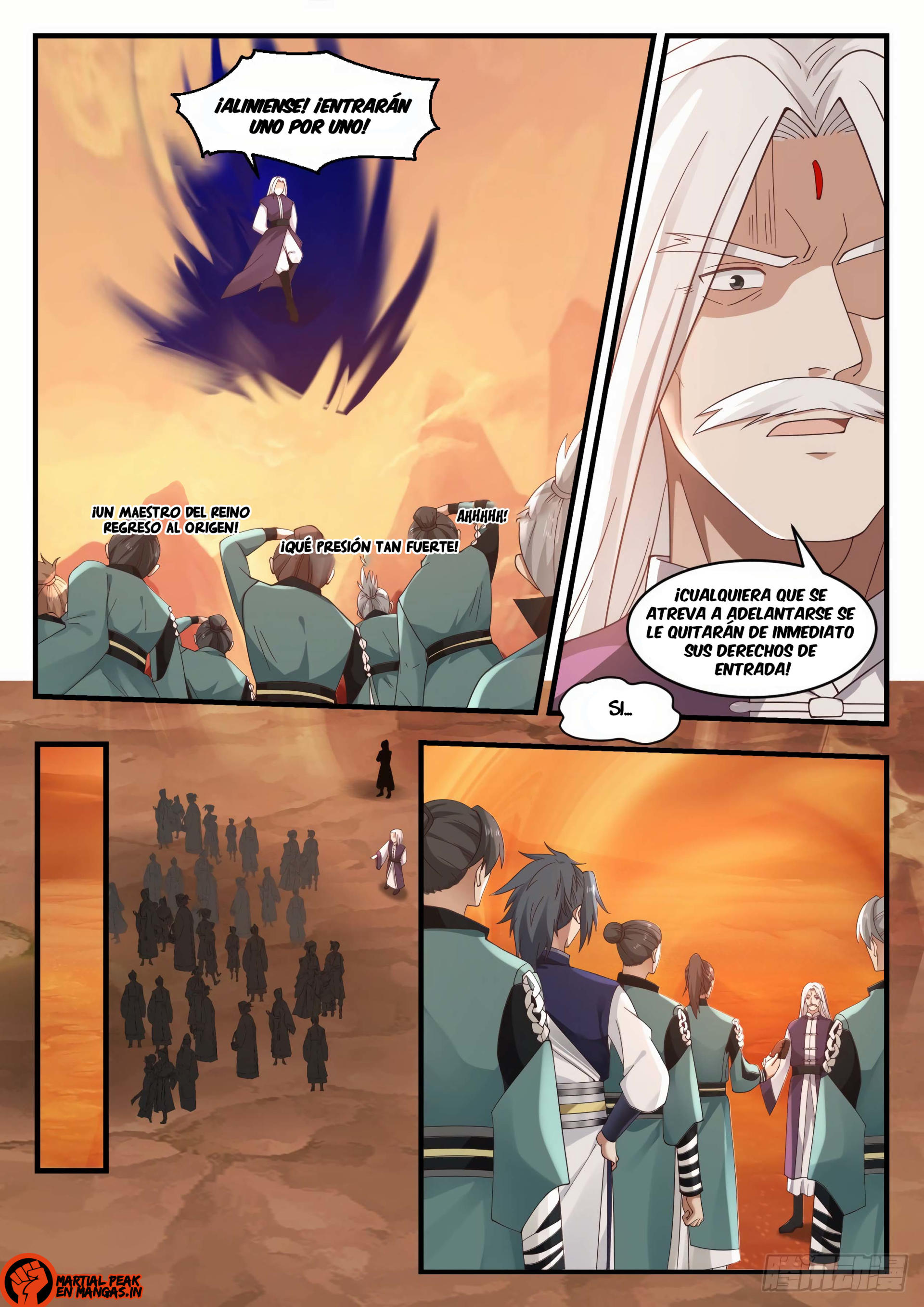 Martial Peak Capitulo 1074 página 3