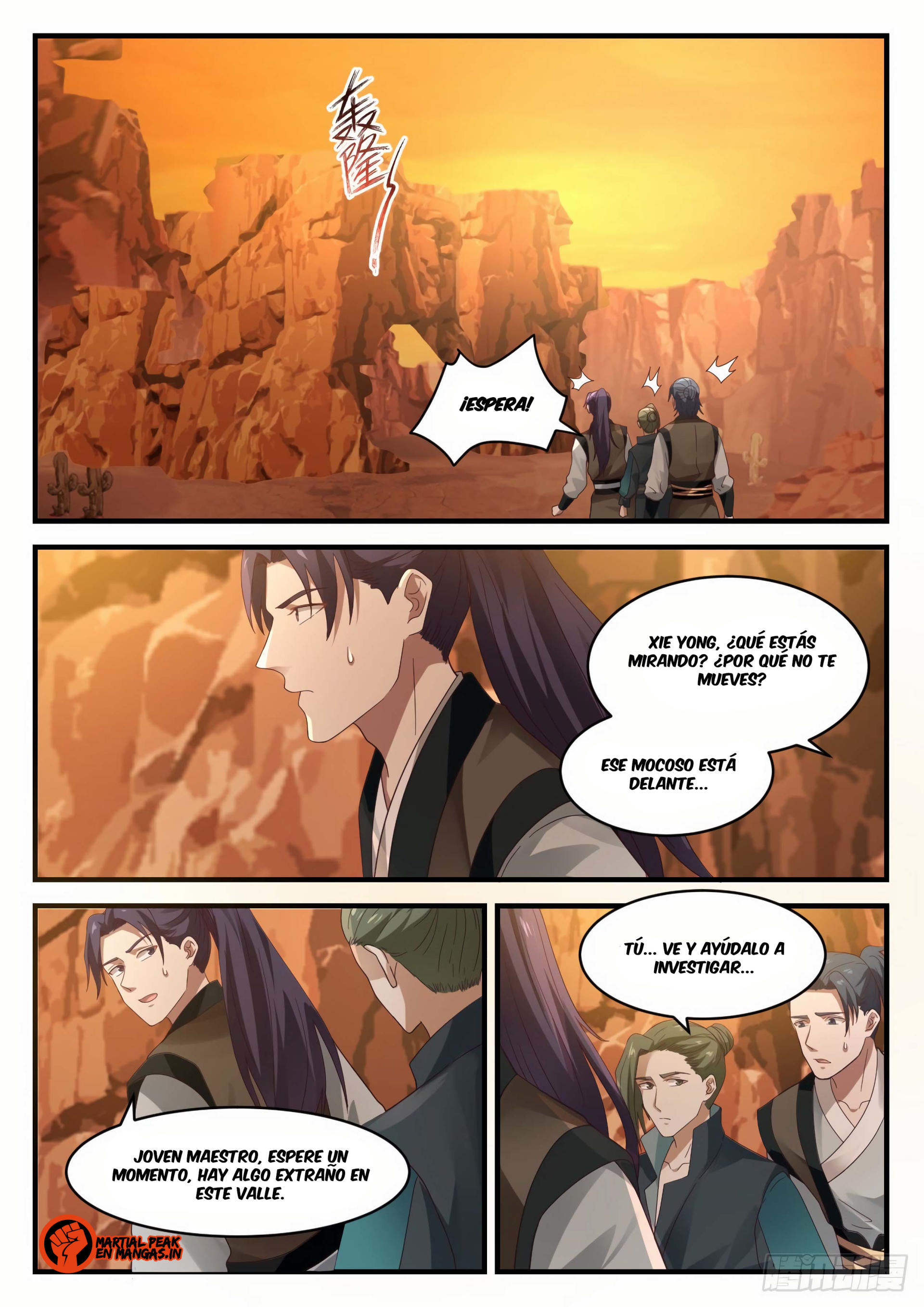 Martial Peak Capitulo 1077 página 9
