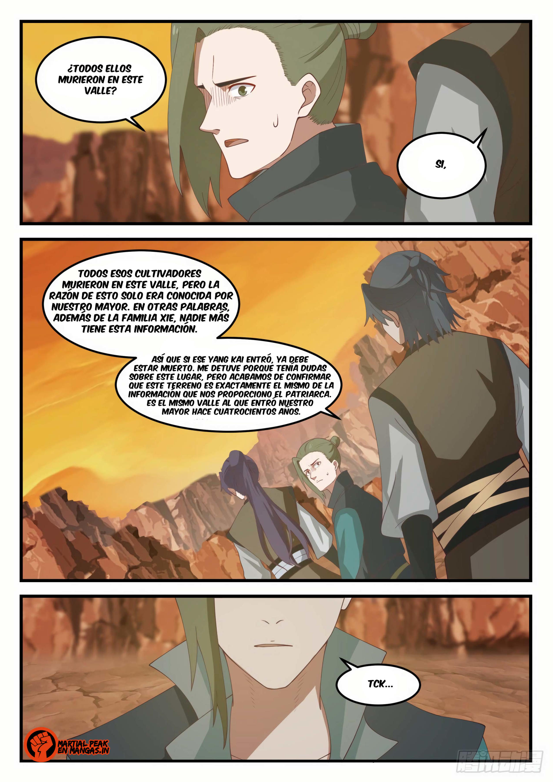 Martial Peak Capitulo 1078 página 8