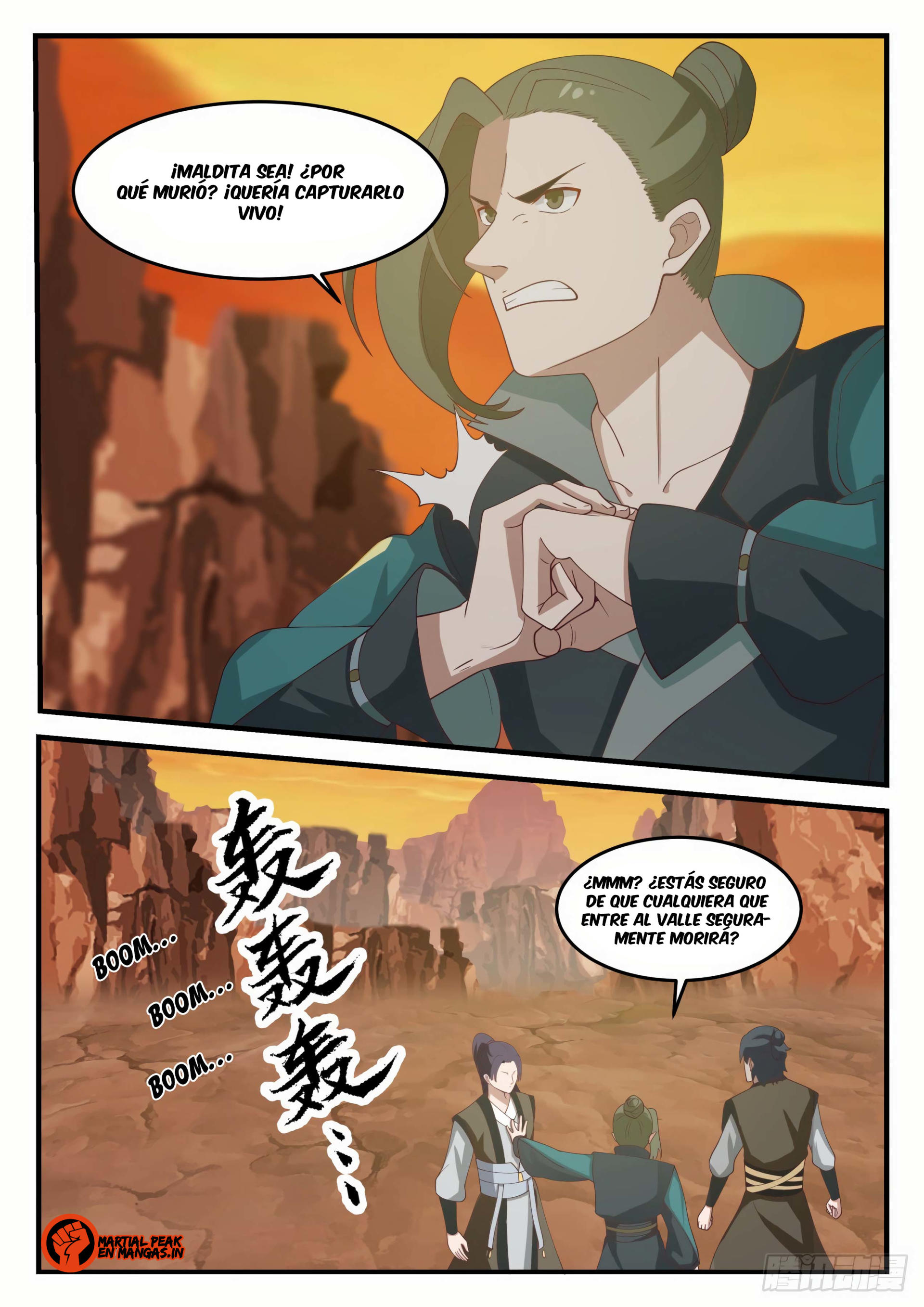 Martial Peak Capitulo 1078 página 9