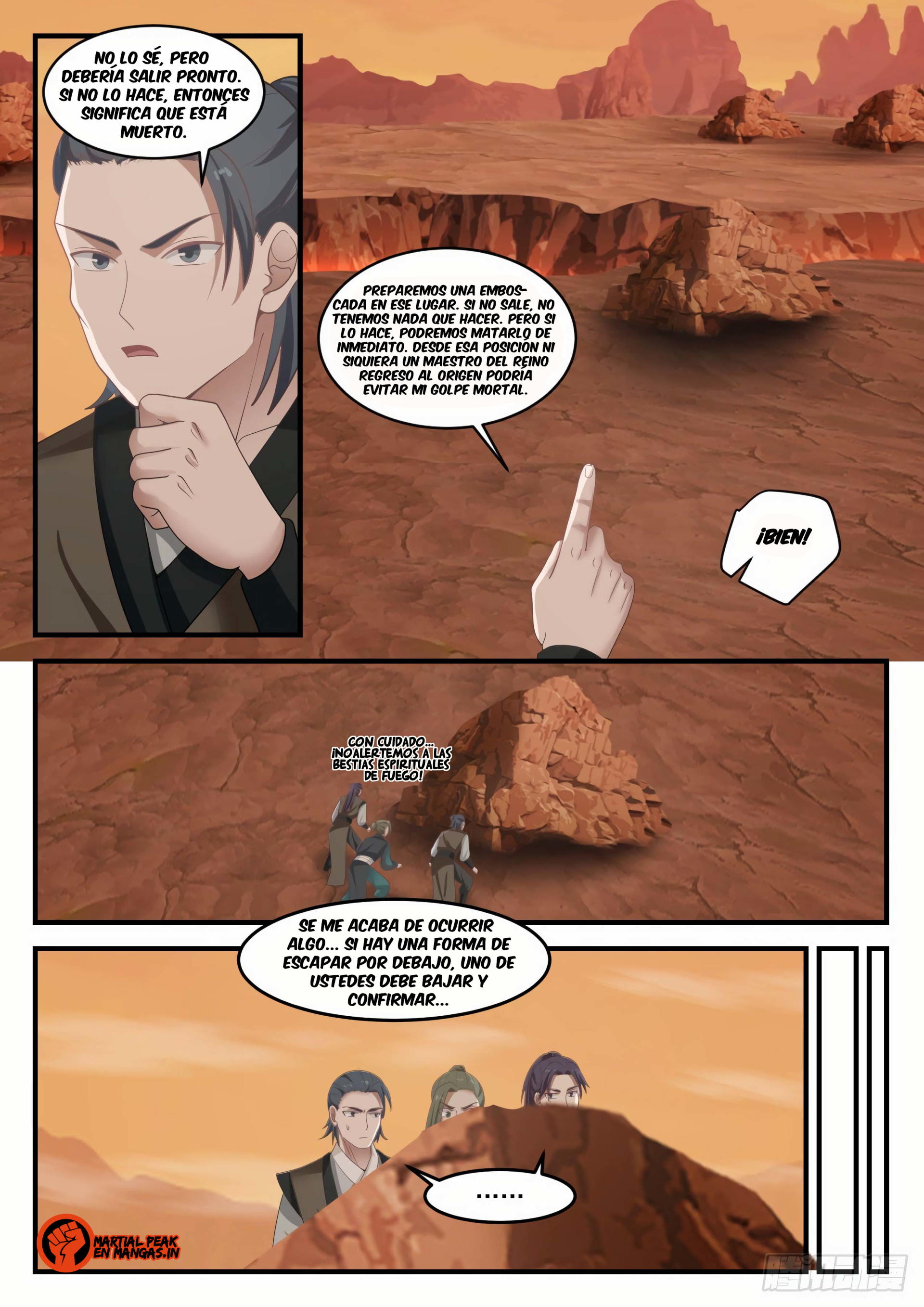 Martial Peak Capitulo 1080 página 3