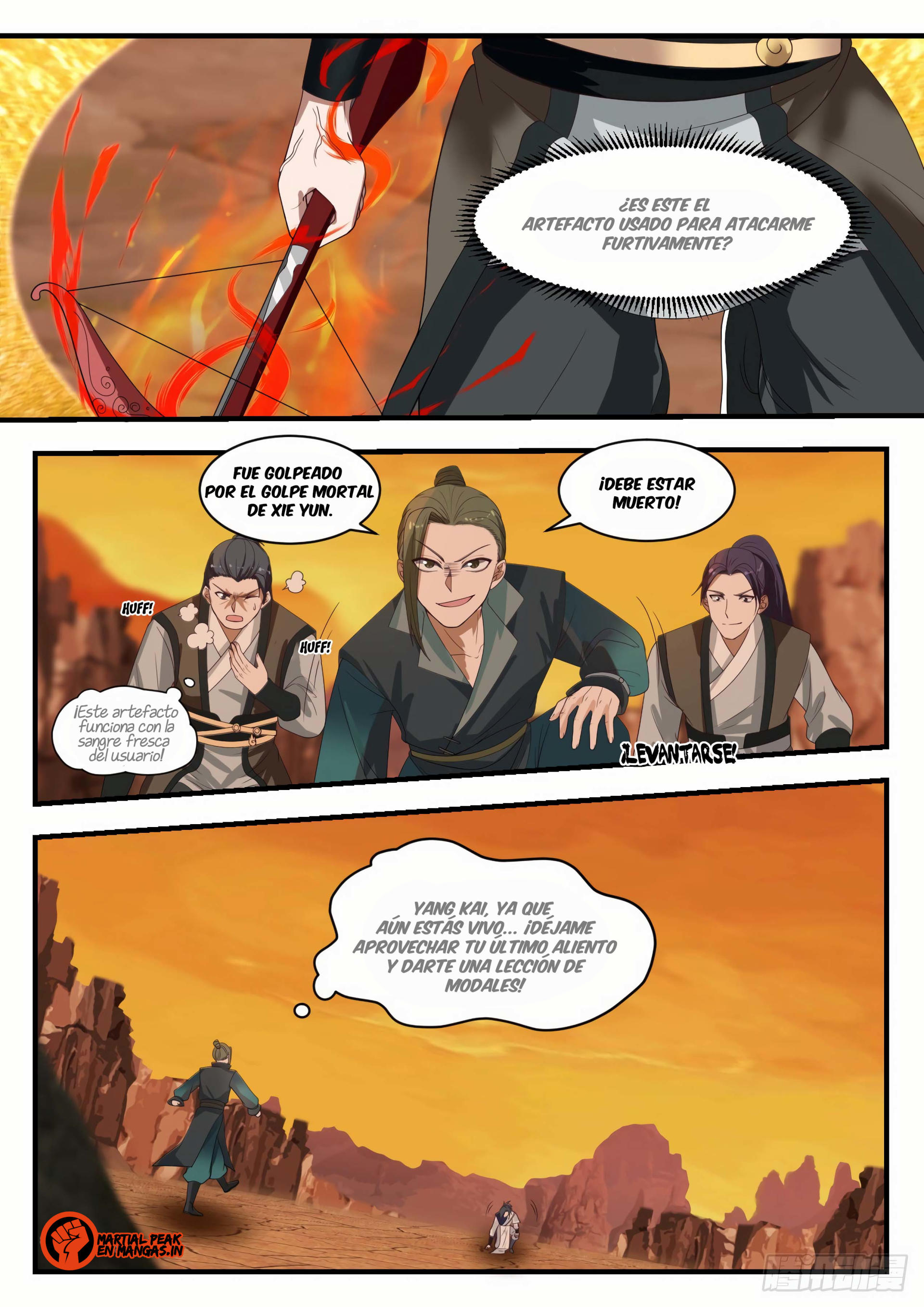 Martial Peak Capitulo 1081 página 4